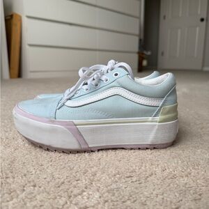 Platform Pastel Vans